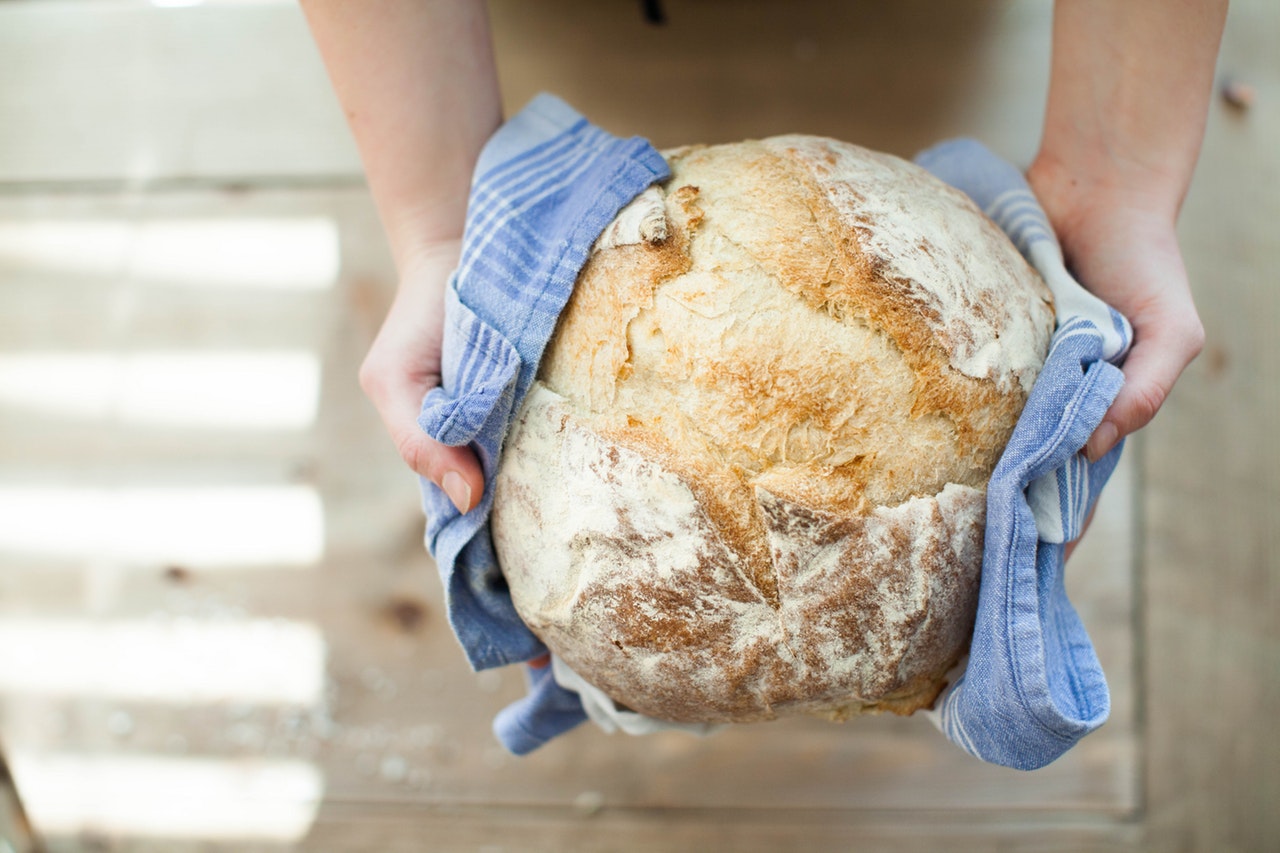 fresh baked bread