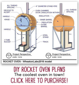 DIY Rocket Oven plans