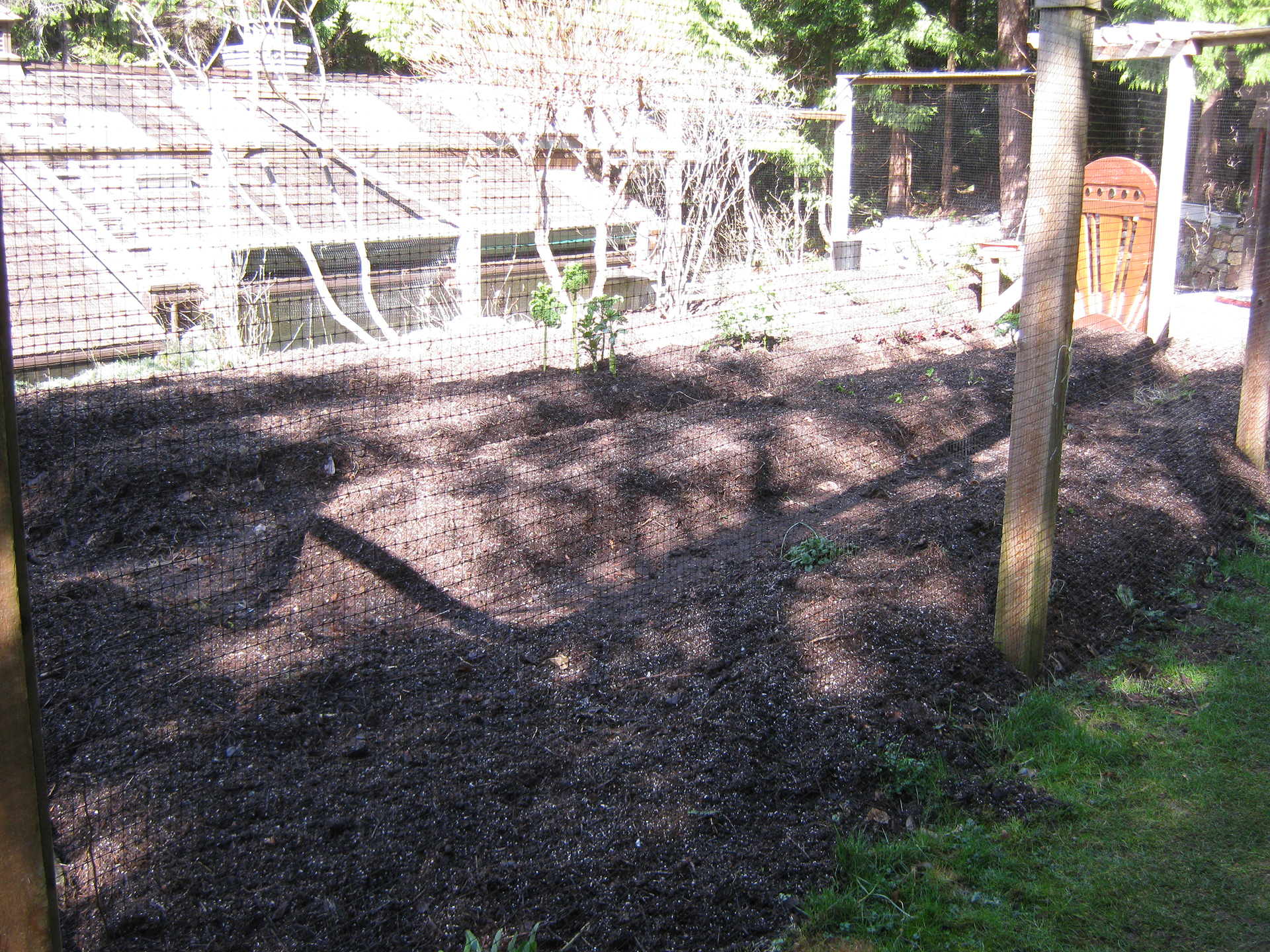 garden is ready for planting